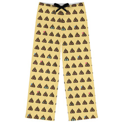 Poop Emoji Womens Pajama Pants - XL