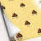 Poop Emoji Wrapping Paper - 5 Sheets