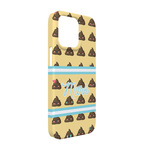 Poop Emoji iPhone Case - Plastic - iPhone 13 Pro (Personalized)