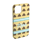 Poop Emoji iPhone Case - Plastic - iPhone 15 (Personalized)