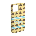 Poop Emoji iPhone Case - Plastic - iPhone 15 Pro (Personalized)