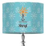 Sundance Yoga Studio 16" Drum Lamp Shade - Fabric (Personalized)