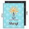 Sundance Yoga Studio 20x24 Wood Print - Front & Back View