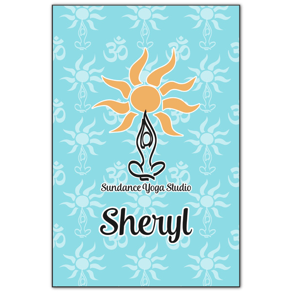 Custom Sundance Yoga Studio Wood Print - 20x30 (Personalized)