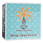 Sundance Yoga Studio 3-Ring Binder - 2 inch (Personalized)