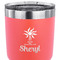 Sundance Yoga Studio 30 oz Stainless Steel Ringneck Tumbler - Coral - CLOSE UP