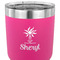 Sundance Yoga Studio 30 oz Stainless Steel Ringneck Tumbler - Pink - CLOSE UP