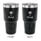 Sundance Yoga Studio 30 oz Stainless Steel Ringneck Tumblers - Black - Double Sided - APPROVAL