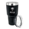 Sundance Yoga Studio 30 oz Stainless Steel Ringneck Tumblers - Black - LID OFF