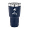 Sundance Yoga Studio 30 oz Stainless Steel Ringneck Tumblers - Navy - FRONT