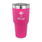 Sundance Yoga Studio 30 oz Stainless Steel Tumbler - Pink - Single Sided (Personalized)