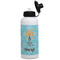 Sundance Yoga Studio Aluminum Water Bottle - White Front