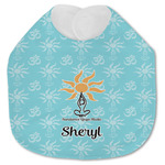 Sundance Yoga Studio Jersey Knit Baby Bib w/ Name or Text