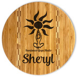 Sundance Yoga Studio Bamboo Cutting Board (Personalized)