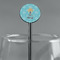 Sundance Yoga Studio Black Plastic 5.5" Stir Stick - Round - Main