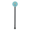 Sundance Yoga Studio Black Plastic 5.5" Stir Stick - Round - Single Stick