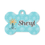 Sundance Yoga Studio Bone Shaped Dog ID Tag - Small (Personalized)