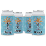 Sundance Yoga Studio Can Cooler (12 oz) - Set of 4 w/ Name or Text