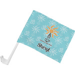 Sundance Yoga Studio Car Flag - Small w/ Name or Text