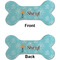 Sundance Yoga Studio Ceramic Flat Ornament - Bone Front & Back (APPROVAL)