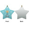 Sundance Yoga Studio Ceramic Flat Ornament - Star Front & Back (APPROVAL)