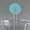 Sundance Yoga Studio Clear Plastic 7" Stir Stick - Round - Main