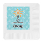 Sundance Yoga Studio Embossed Decorative Napkins (Personalized)