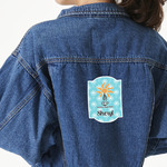 Sundance Yoga Studio Twill Iron On Patch - Custom Shape - X-Large (Personalized)