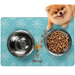 Sundance Yoga Studio Dog Food Mat - Small w/ Name or Text