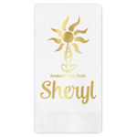 Sundance Yoga Studio Guest Napkins - Foil Stamped (Personalized)