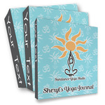 Sundance Yoga Studio 3 Ring Binder - Full Wrap (Personalized)