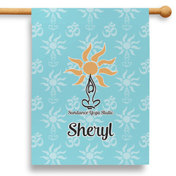 Sundance Yoga Studio 28" House Flag (Personalized)