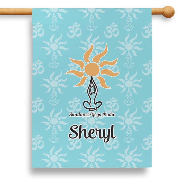 Custom Sundance Yoga Studio 28" House Flag (Personalized)