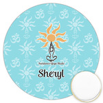 Sundance Yoga Studio Printed Cookie Topper - 3.25" (Personalized)