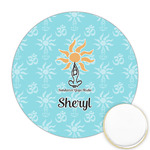 Sundance Yoga Studio Printed Cookie Topper - Round (Personalized)