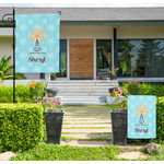 Sundance Yoga Studio Large Garden Flag - Single Sided (Personalized)