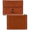 Sundance Yoga Studio Leather Business Card Holder Front Back Single Sided - Apvl