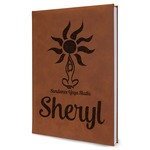 Sundance Yoga Studio Leather Sketchbook - Large - Single Sided (Personalized)