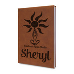 Sundance Yoga Studio Leather Sketchbook - Small - Double Sided (Personalized)