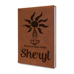 Sundance Yoga Studio Leather Sketchbook - Small - Single Sided (Personalized)