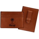 Sundance Yoga Studio Leatherette Wallet with Money Clip (Personalized)