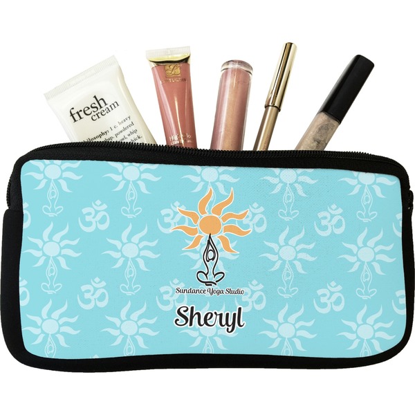 Custom Sundance Yoga Studio Makeup / Cosmetic Bag (Personalized)
