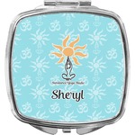 Sundance Yoga Studio Compact Makeup Mirror (Personalized)