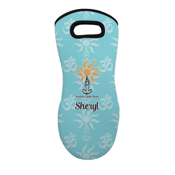 Custom Sundance Yoga Studio Neoprene Oven Mitt w/ Name or Text