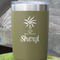 Sundance Yoga Studio Olive Polar Camel Tumbler - 20oz - Close Up