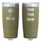 Sundance Yoga Studio Olive Polar Camel Tumbler - 20oz - Double Sided - Approval