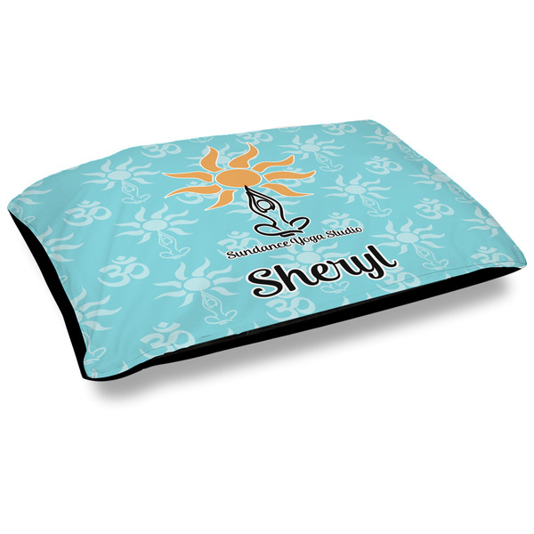 Custom Sundance Yoga Studio Dog Bed w/ Name or Text