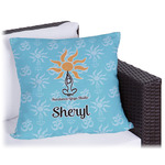 Sundance Yoga Studio Outdoor Pillow (Personalized)