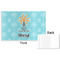 Sundance Yoga Studio Disposable Paper Placemat - Front & Back