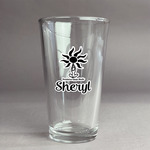 Sundance Yoga Studio Pint Glass - Full Color Logo (Personalized)